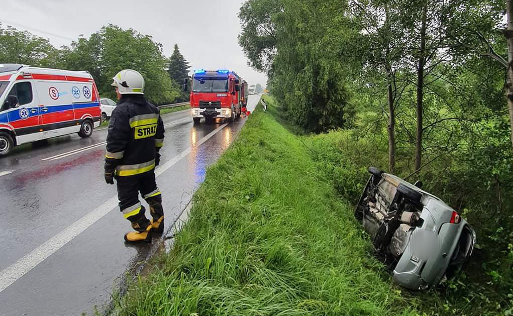 Droga Mielec - Dębica zablokowana! [AKTUALIZACJA] - Zdjęcie główne