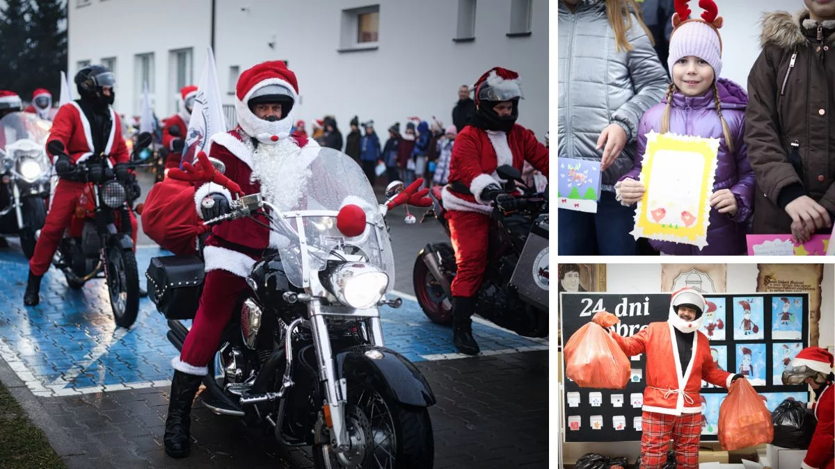 Mikołaje na motocyklach znów na mieleckich ulicach. Pomagają potrzebującym i zarażają świąteczną radością - Zdjęcie główne