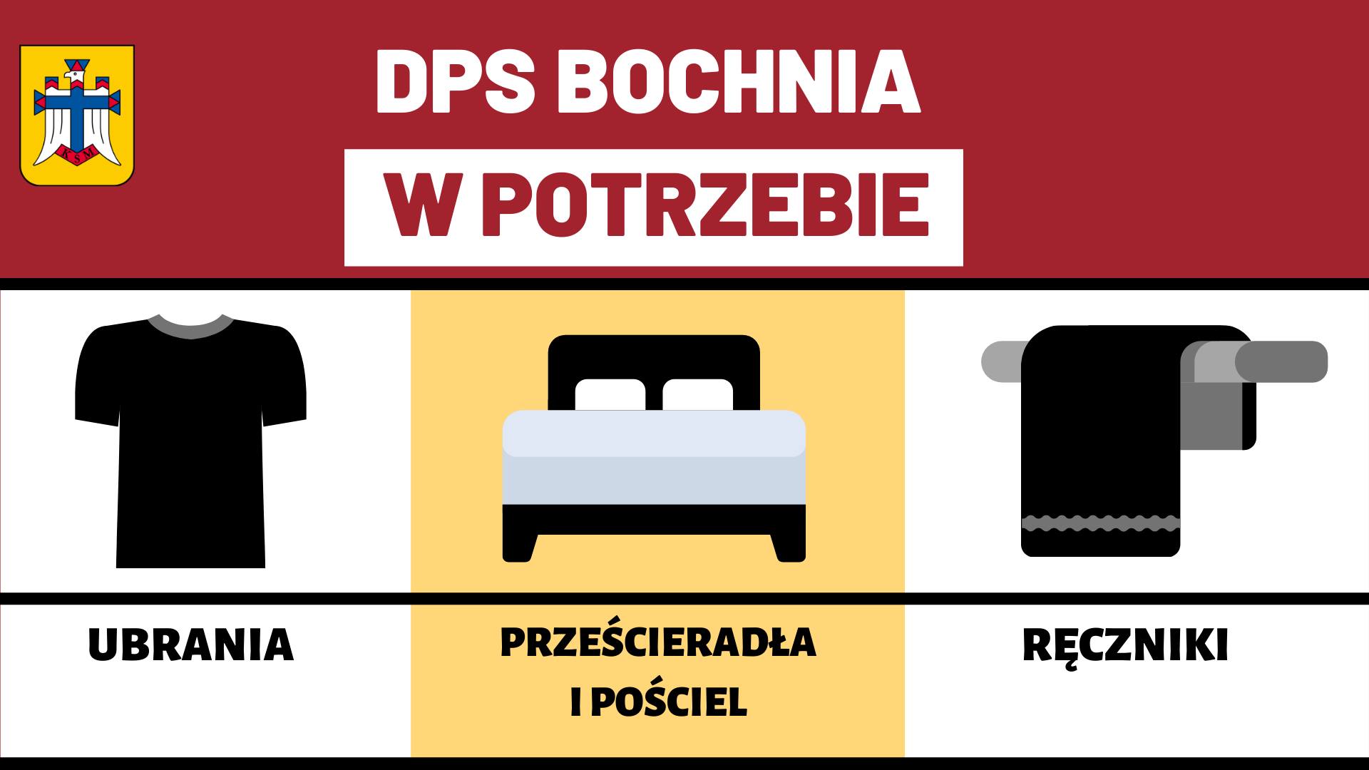 KSM diecezji tarnowskiej: Zbieramy odzież dla pensjonariuszy DPS w Bochni  - Zdjęcie główne