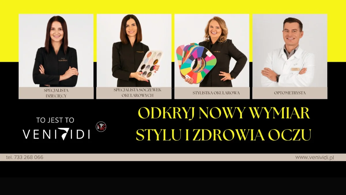 Mielec może być dumny z tego, że ma u siebie Lidera branży optycznej na południu Polski - Salon Optyczny Veni Vidi - Zdjęcie główne