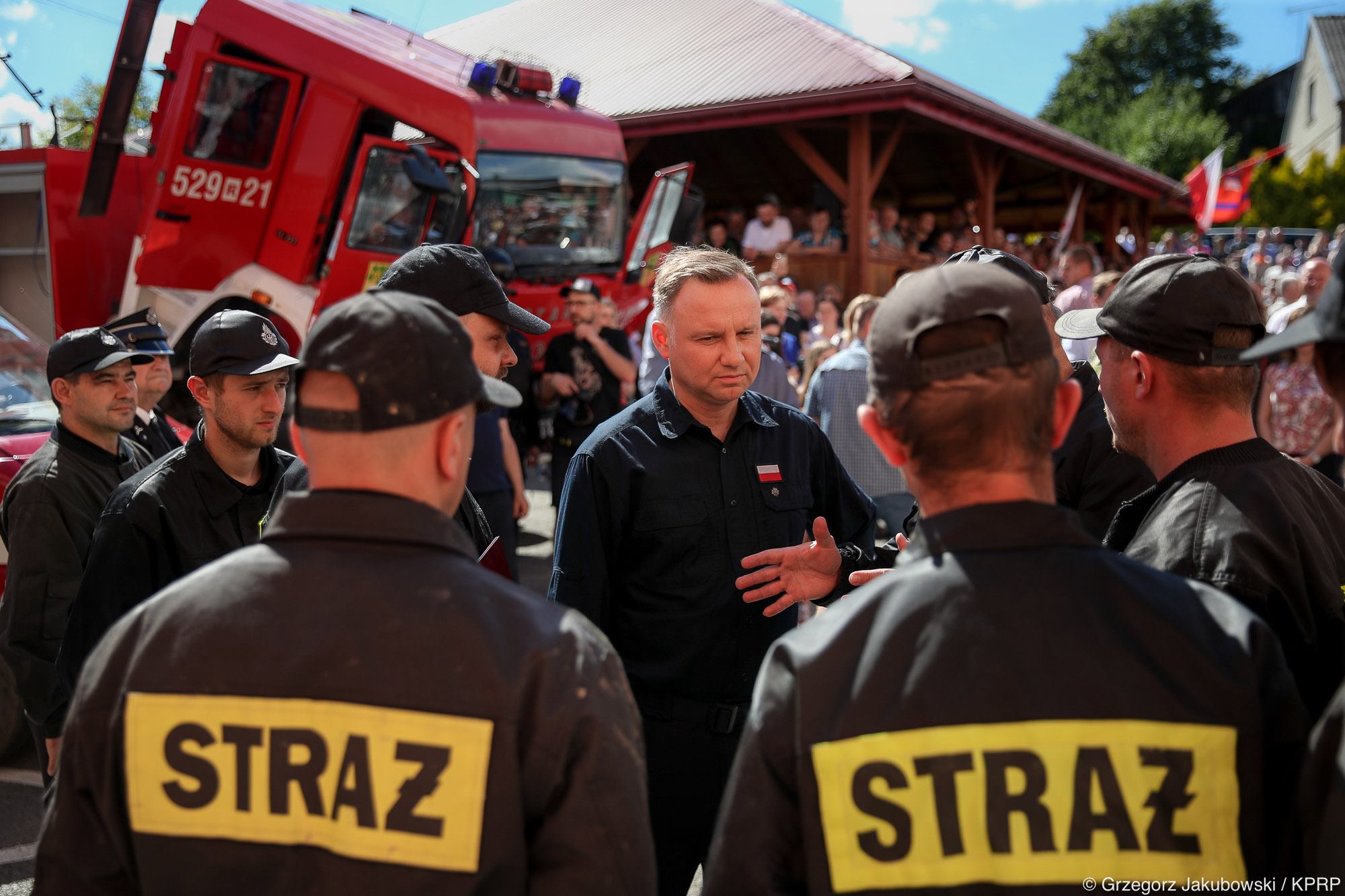 Prezydent Andrzej Duda odwiedził powodzian na Podkarpaciu. Co powiedział? - Zdjęcie główne