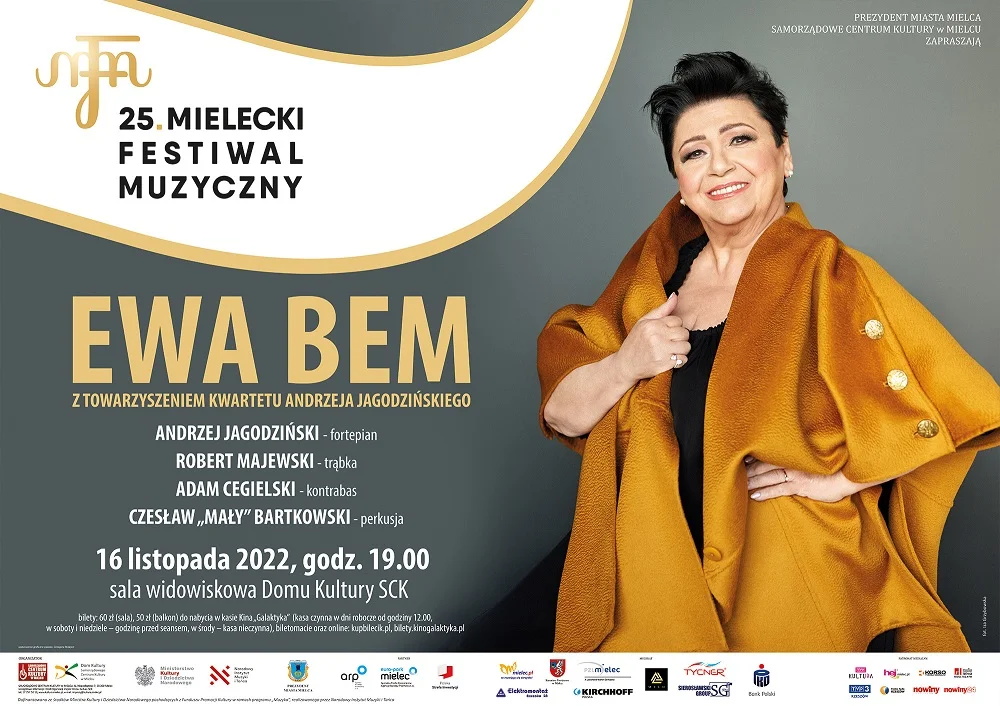 Festiwalowy epilog w Mielcu: Czyli już niedługo recital Ewy Bem! - Zdjęcie główne