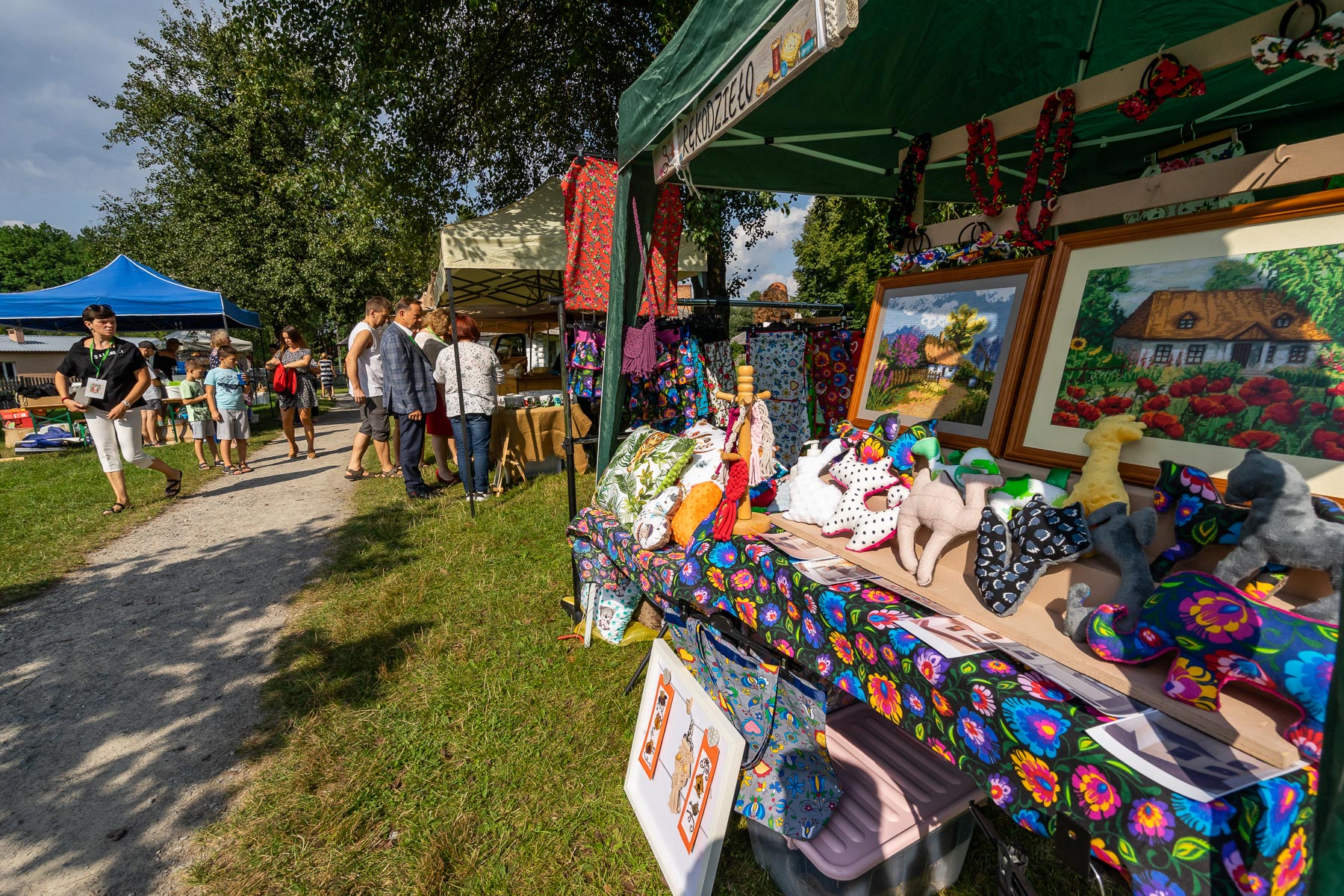 Początek festiwalu "Etno Las" 