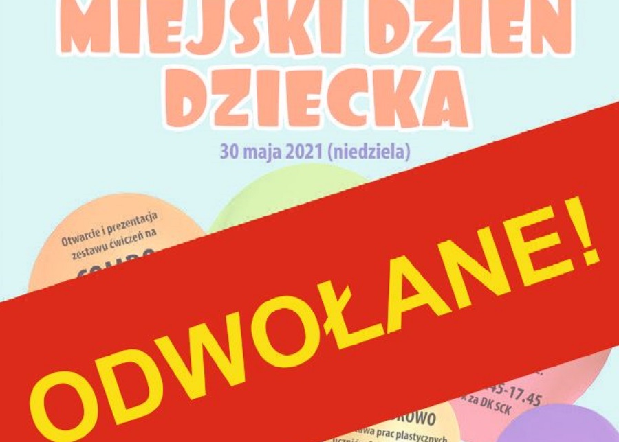 Miejski Dzień Dziecka odbędzie się w innym terminie - Zdjęcie główne