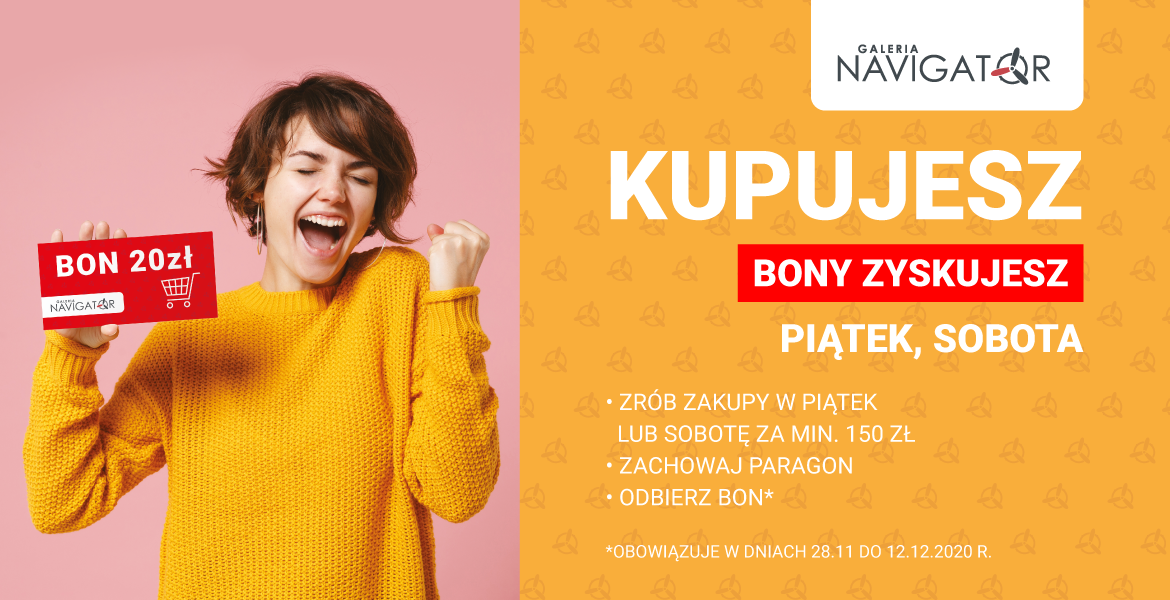 Galeria Navigator rozdaje bony na zakupy! - Zdjęcie główne