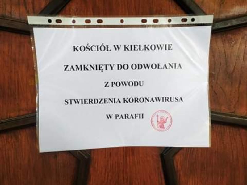 Koronawirus w parafii powiatu mieleckiego! Kościół zamknięty! - Zdjęcie główne