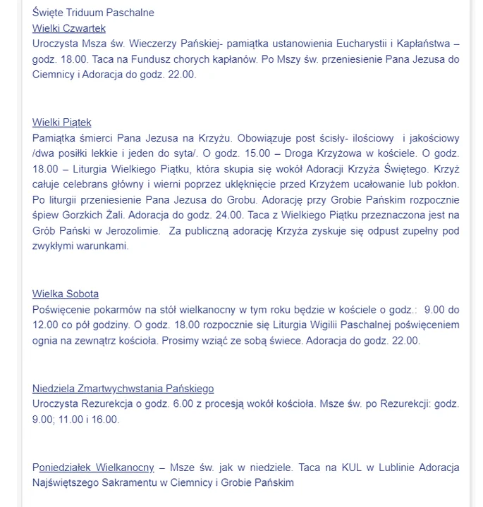 Parafia Padew Narodowa