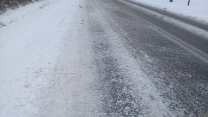 Zimowe zaskoczenie. Znów utrudnienia na drogach! - Zdjęcie główne