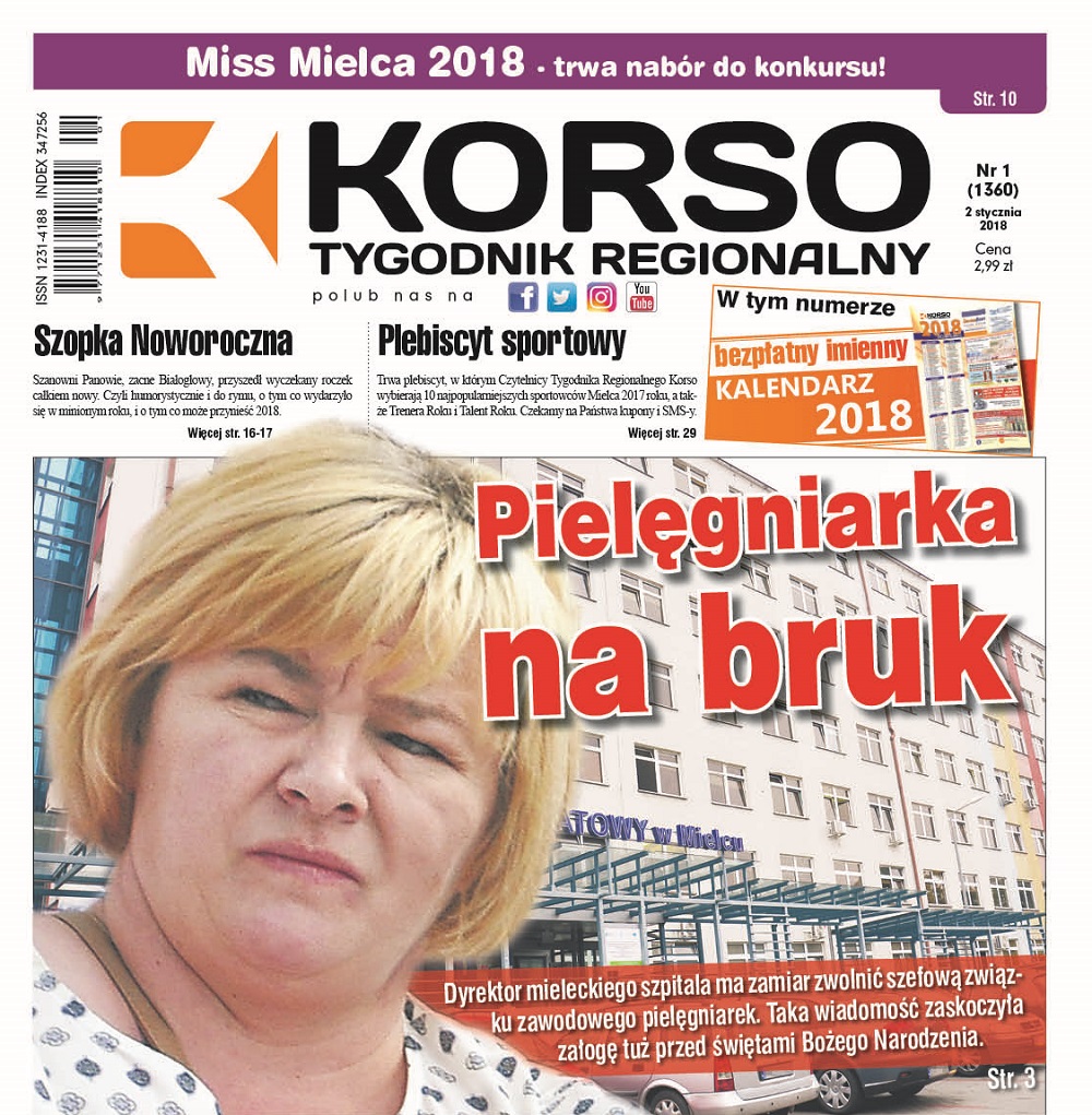 Tygodnik Regionalny Korso 1/2018 - Zdjęcie główne