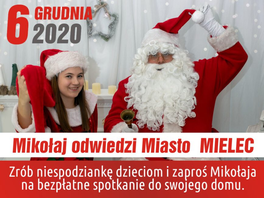 Mikołaj odwiedzi Mielec - Zdjęcie główne