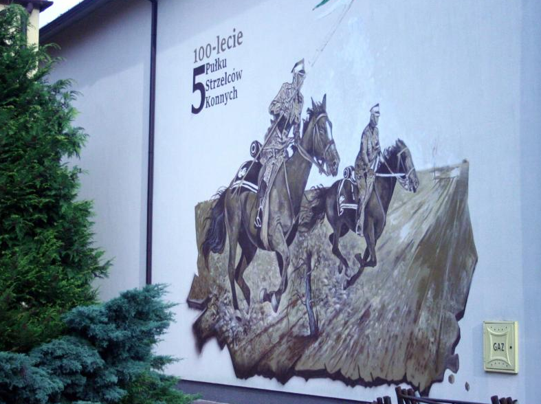 Nowy mural dla uczczenia Strzelców - Zdjęcie główne