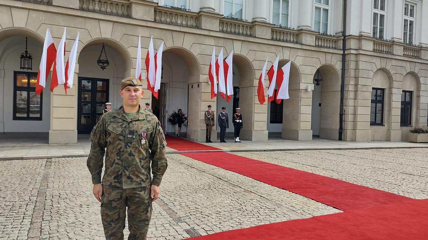 Żołnierz z powiatu mieleckiego odznaczony przez prezydenta