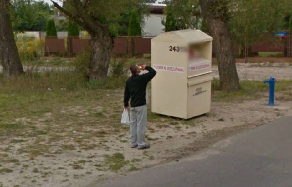 Dziwne i zabawne sytuacje na zdjęciach Google Street View. Także z Podkarpacia - Zdjęcie główne