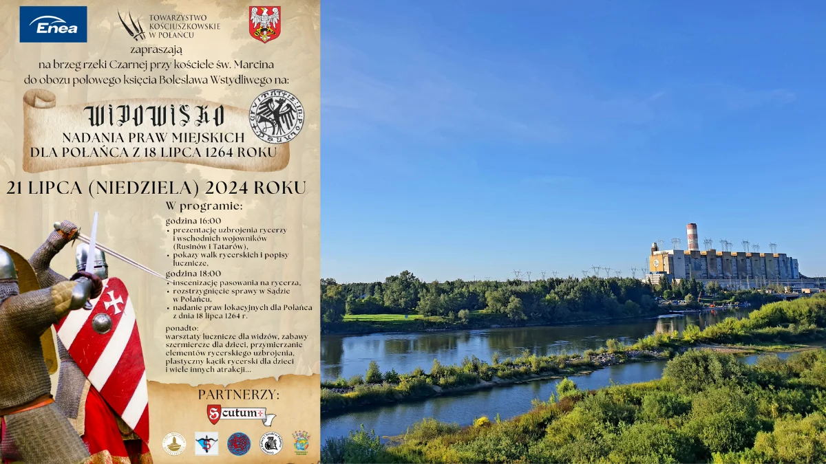 760. Rocznica nadania praw miejskich Połańcowi. Widowisko Historyczne już 21 lipca  [PLAKAT] - Zdjęcie główne