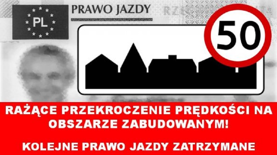 Straciła prawo jazdy za szybką jazdę - Zdjęcie główne