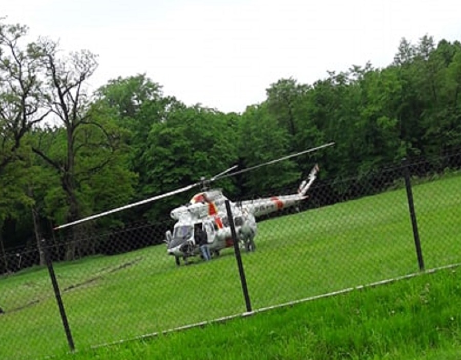 Gmina Wadowice Górne: Helikoptery Policji i Straży Granicznej lecą do Izbisk [VIDEO, AUDIO] - Zdjęcie główne