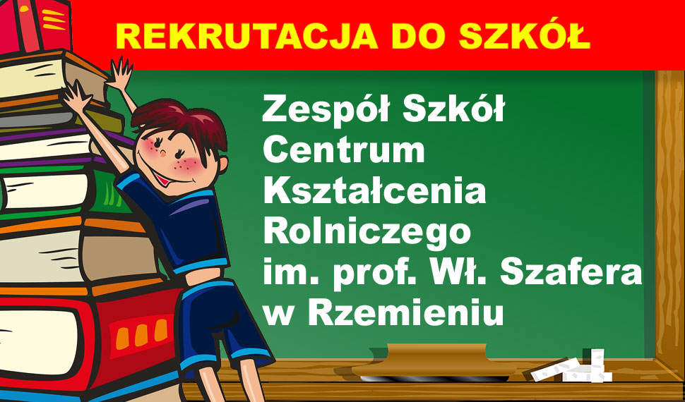 Zespół Szkół Centrum Kształcenia Rolniczego im. prof. Wł. Szafera w Rzemieniu - Zdjęcie główne