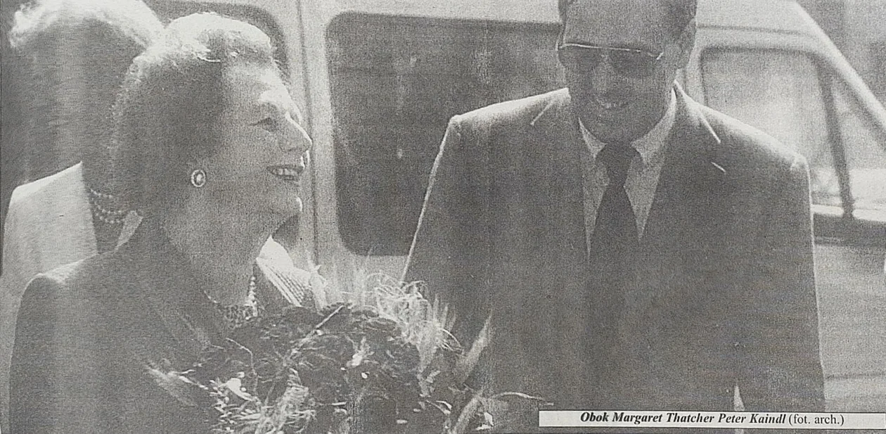Dzień VIP-ów. Margaret Thatcher w Mielcu - Zdjęcie główne