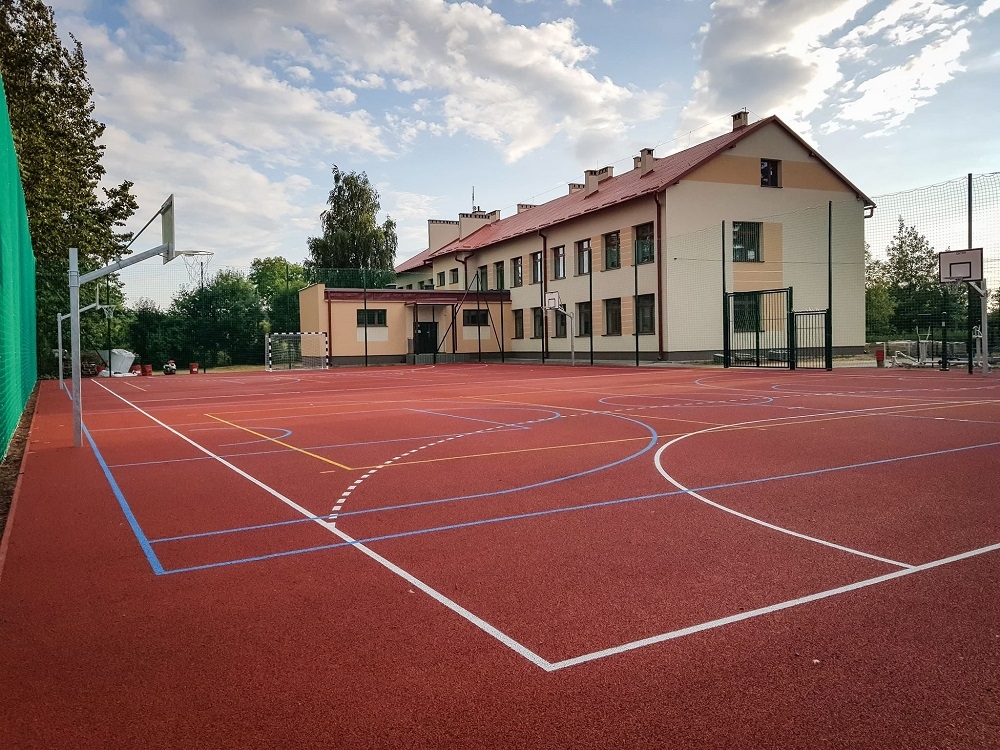 Nowe szkolne boisko sportowe w Borkach Nizińskich! [FOTO, VIDEO] - Zdjęcie główne