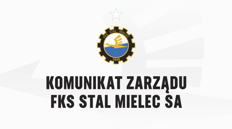 Zmiany w Zarządzie FKS Stali Mielec S.A.  - Zdjęcie główne