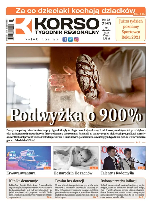 Tygodnik Regionalny KORSO nr 3/2022 - Zdjęcie główne