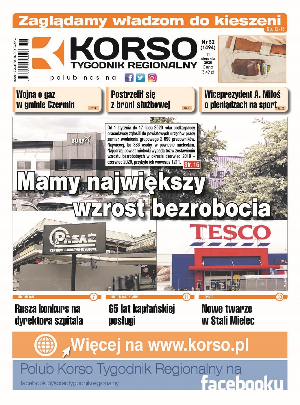 Tygodnik Regionalny KORSO nr 32/2020 - Zdjęcie główne