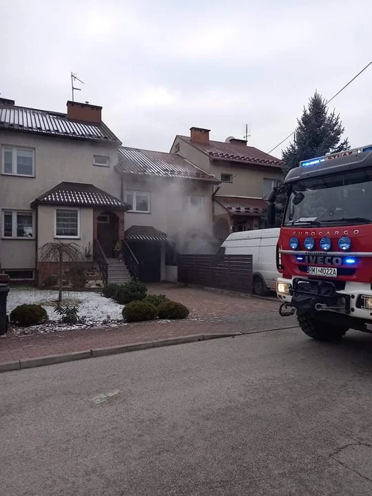 Pożar kotłowni w Mielcu - Zdjęcie główne