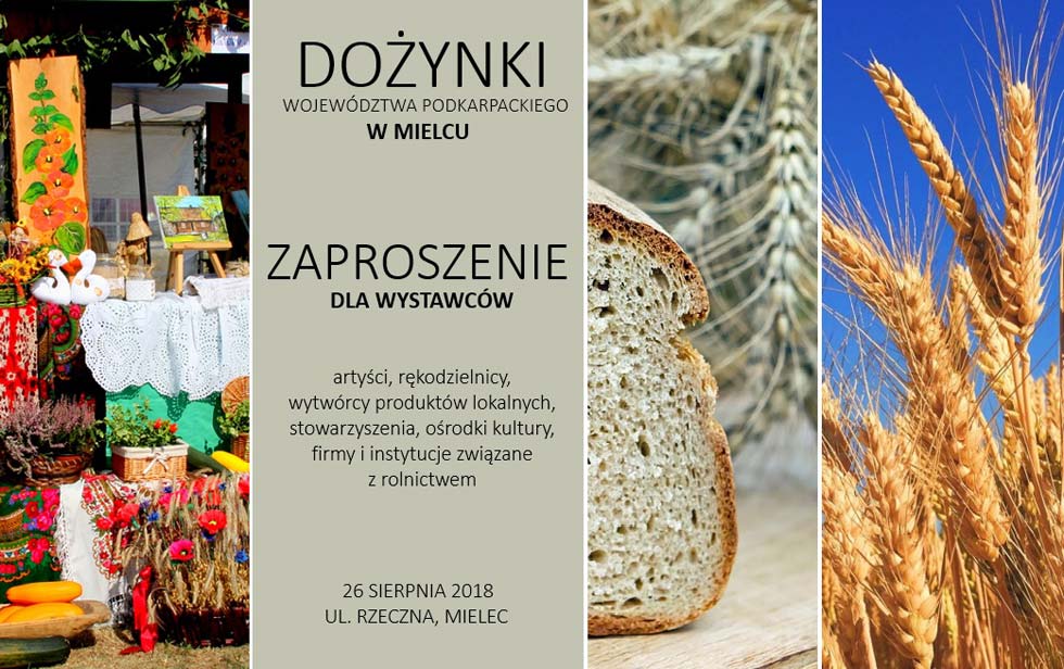 Wystawco, zgłoś swój udział w Dożynkach Województwa Podkarpackiego w Mielcu! - Zdjęcie główne