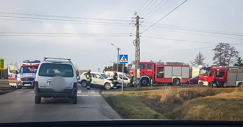 Kolizja w Woli Mieleckiej! - Zdjęcie główne