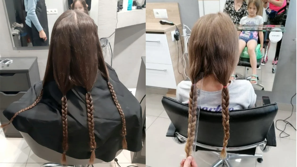 Oddali swoje włosy pomagając osobom po chemioterapii [ZDJĘCIA] - Zdjęcie główne