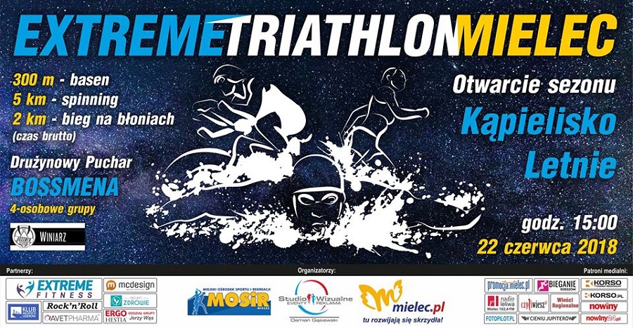 Extreme Triathlon Mielec - już 22 czerwca! [VIDEO]  - Zdjęcie główne