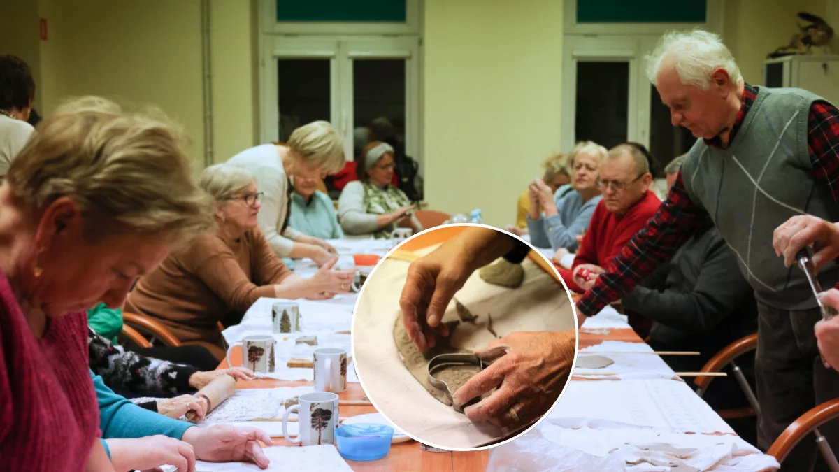 Wyjątkowe warsztaty ceramiczne w Klubie Seniora "Natura" w Mielcu [ZDJĘCIA] - Zdjęcie główne