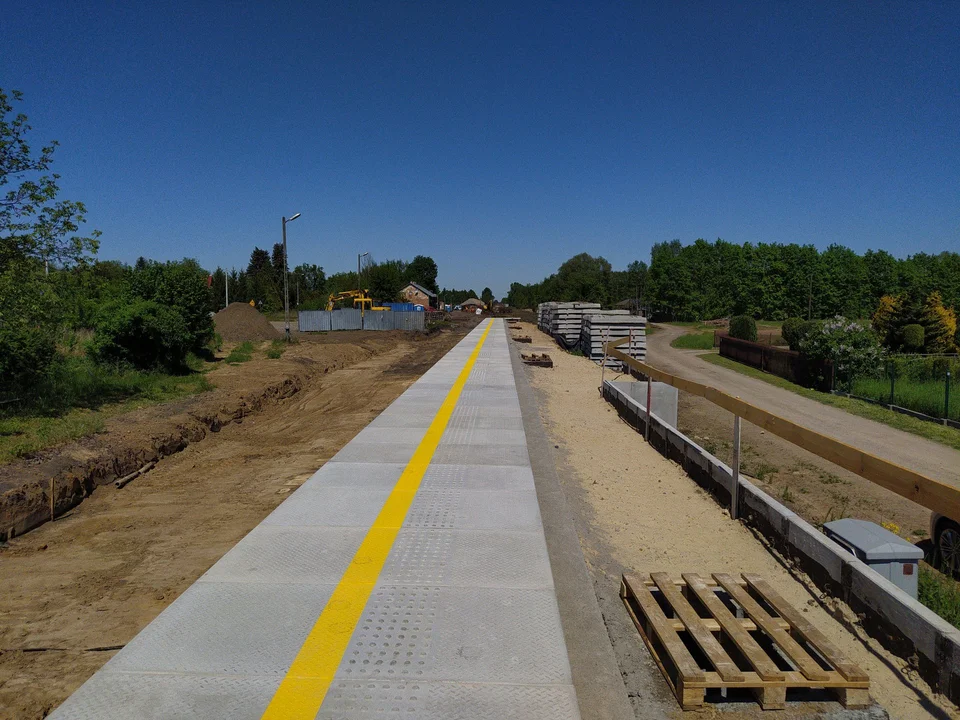 Trwają intensywne prace budowlane na trasie kolejowej Mielec - Padew [ZDJĘCIA] - Zdjęcie główne