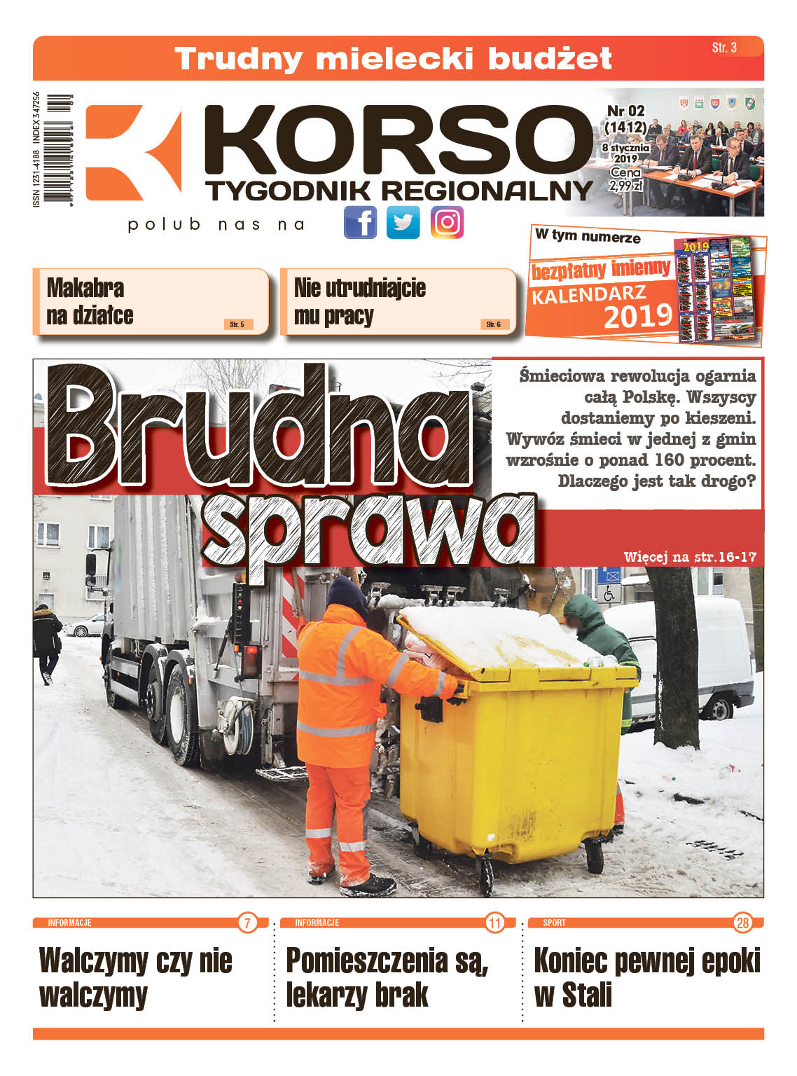 Tygodnik Regionalny Korso nr 2/2019 [Z KALENDARZEM] - Zdjęcie główne