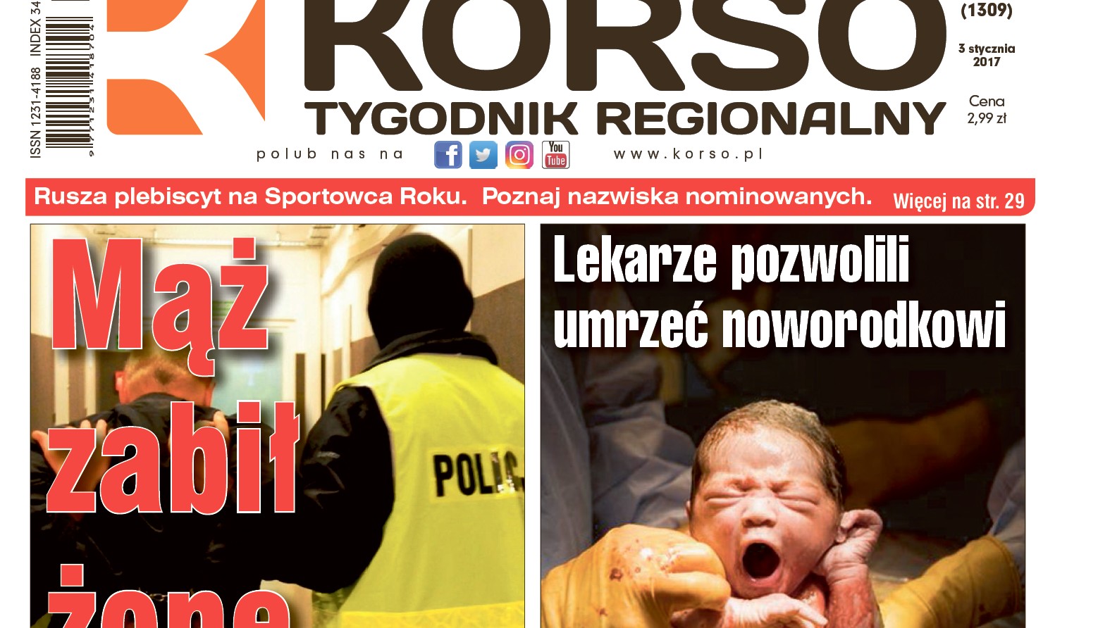 Tygodnik Regionalny Korso 1/2017 - Zdjęcie główne