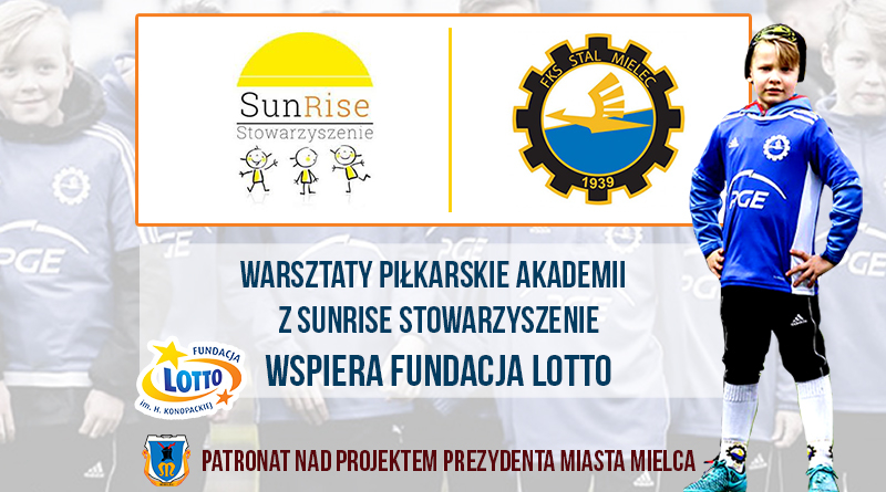 Akademia PGE FKS Stal Mielec przeprowadziła kolejne warsztaty sportowe. Tym razem z podopiecznymi Stowarzyszenia SUNRISE.  - Zdjęcie główne