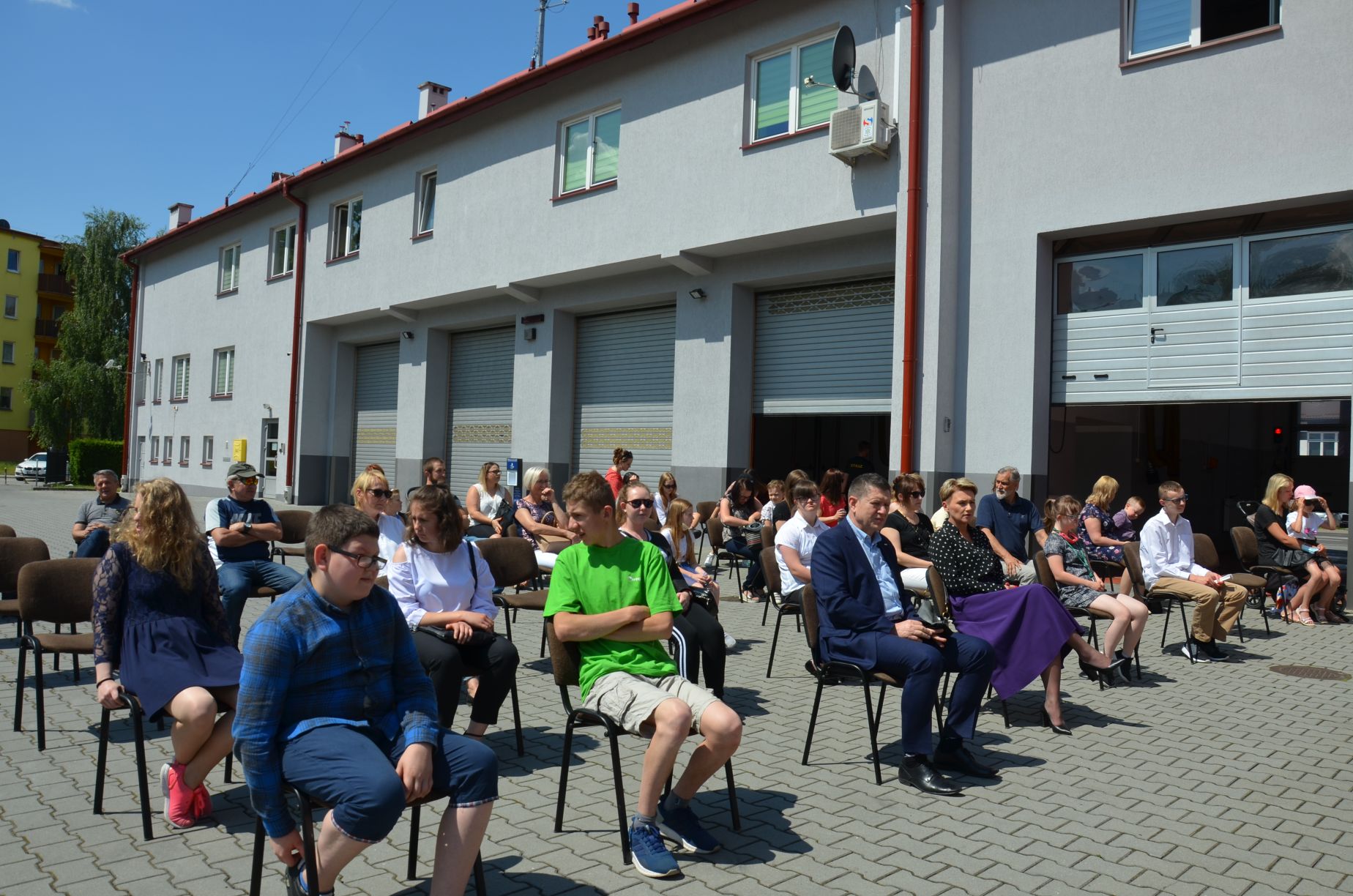 Laureatów oprócz wspaniałych nagród czekały także atrakcje na placu KPSP w Mielcu.