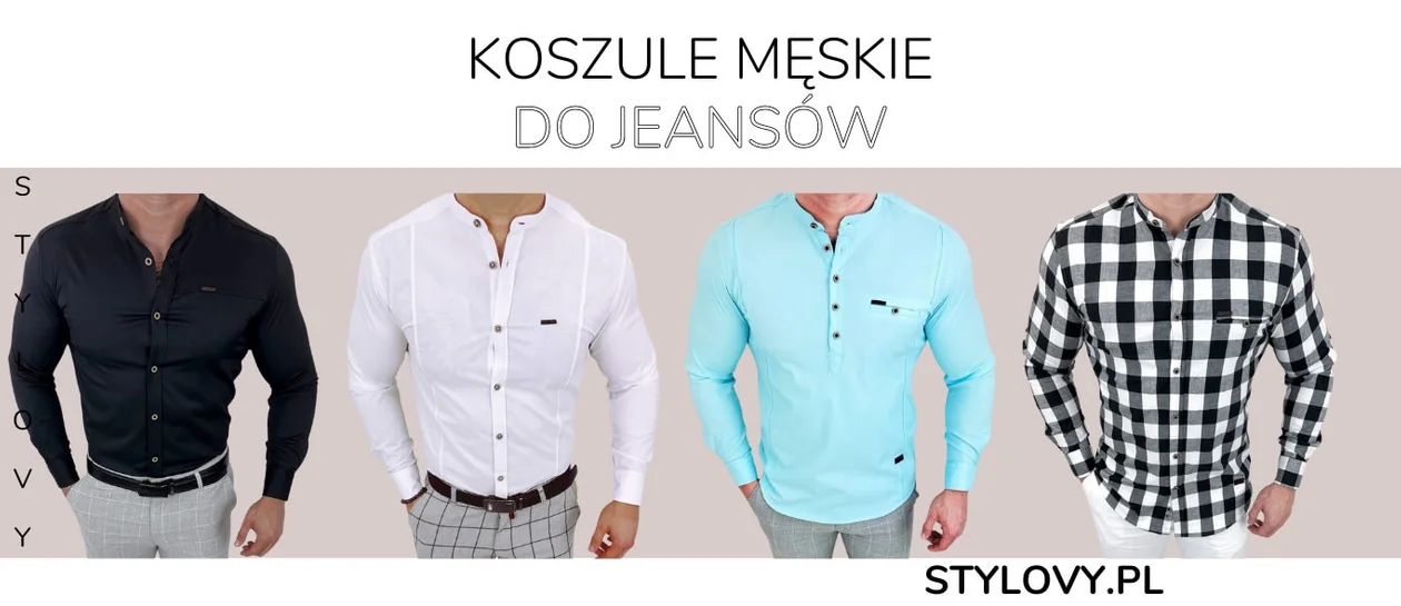 Koszula męska i jeansy: jak stworzyć udaną stylizację? - Zdjęcie główne