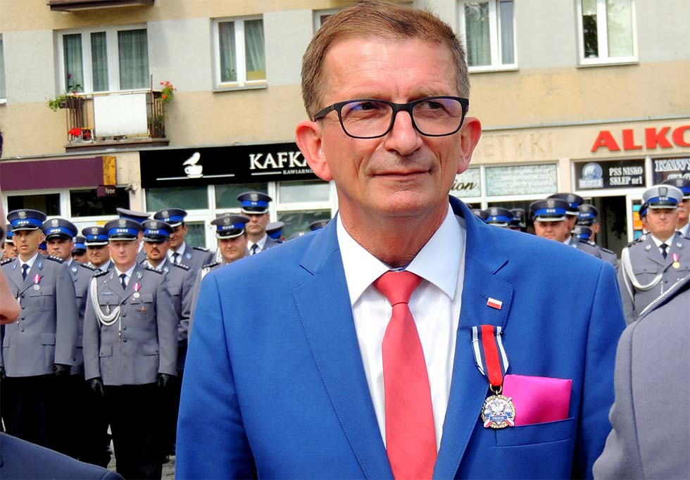 Starosta otrzymał brązowy Medal za Zasługi dla Policji - Zdjęcie główne