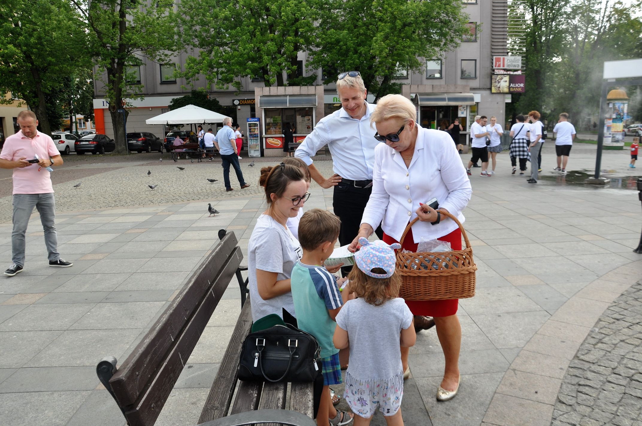 Posłowie Koalicji Obywatelskiej w Mielcu