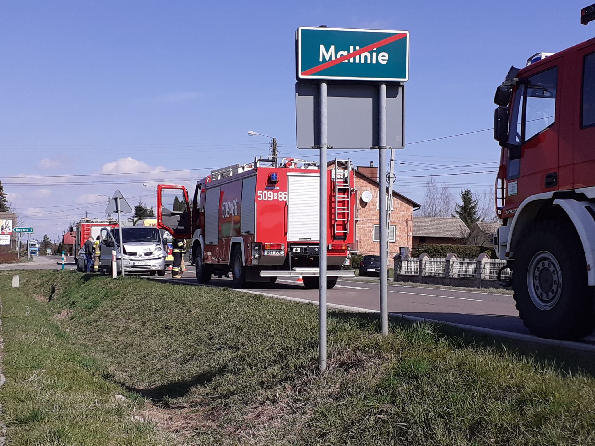 Groźna kolizja w Tuszowie Małym. Utrudnienia na drodze powiatowej [ZDJĘCIA-MAPA] - Zdjęcie główne