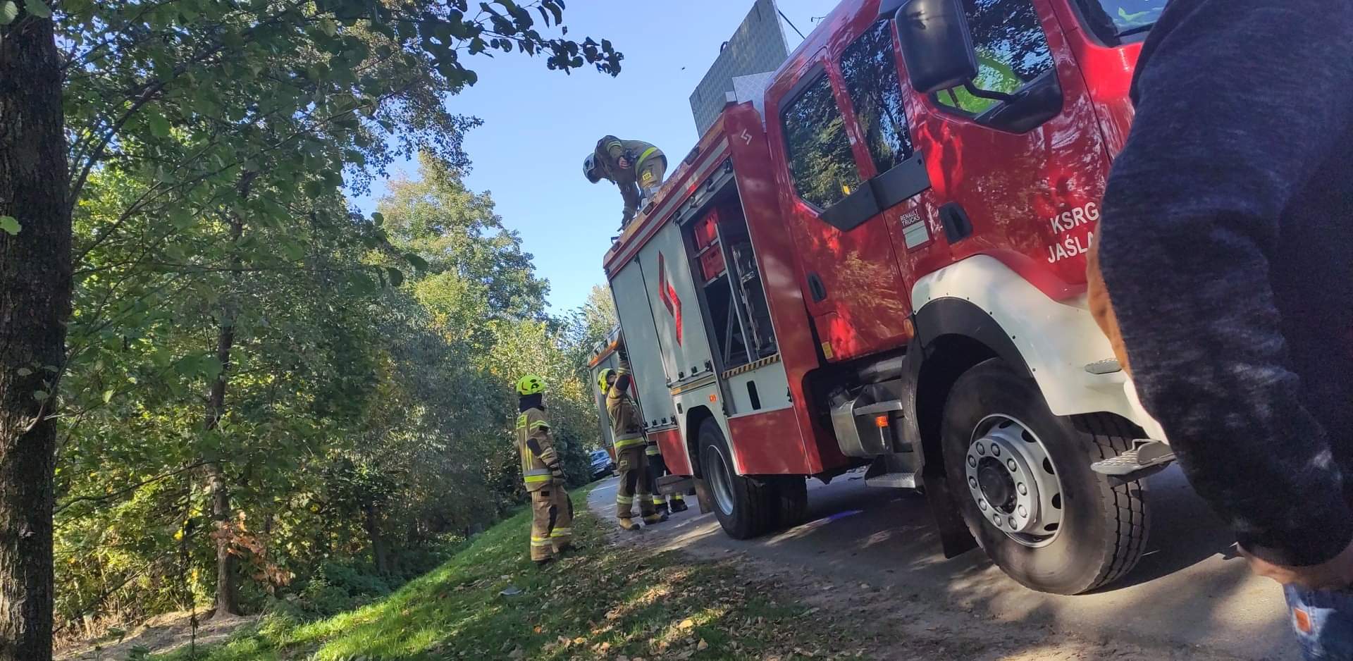 Pożar kotłowni w gminie Gawłuszowice. Strażacy w akcji [ZDJĘCIA]