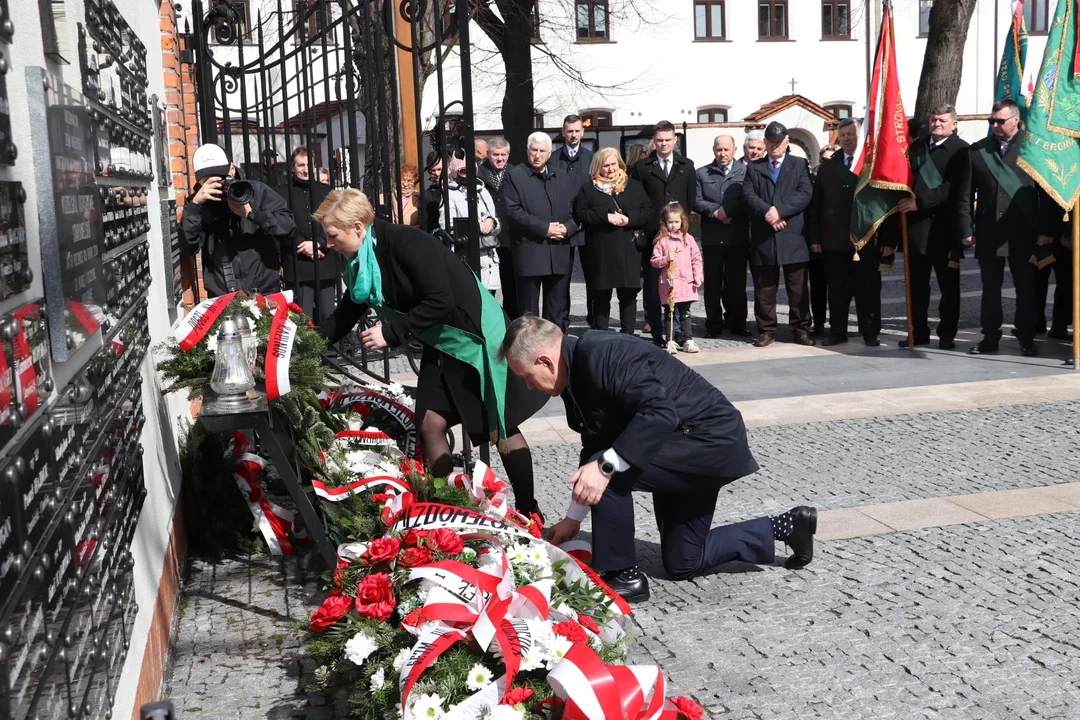 Uroczystości związane z rocznicą katastrefy smoleńskiej, a także Polaków poległych w Katyniu.