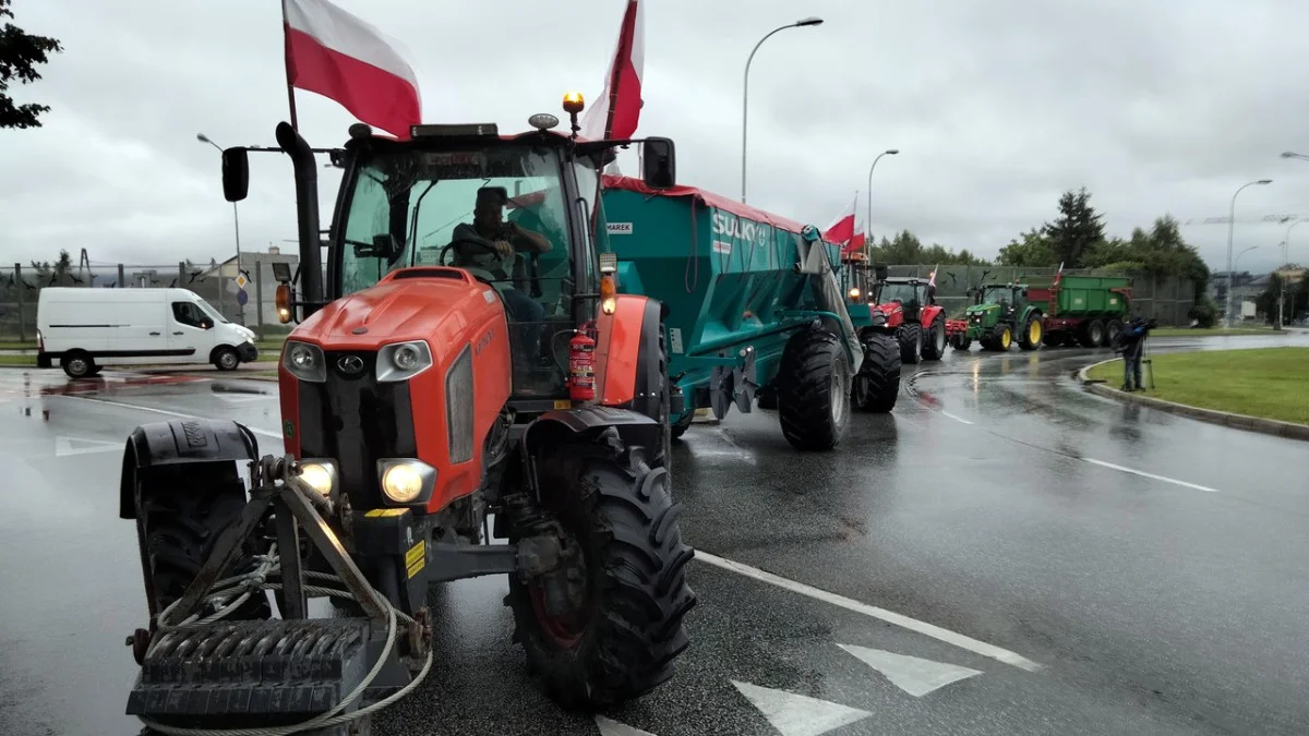 Protest rolników w Mielcu. Czekają nas ogromne utrudnienia w ruchu - Zdjęcie główne