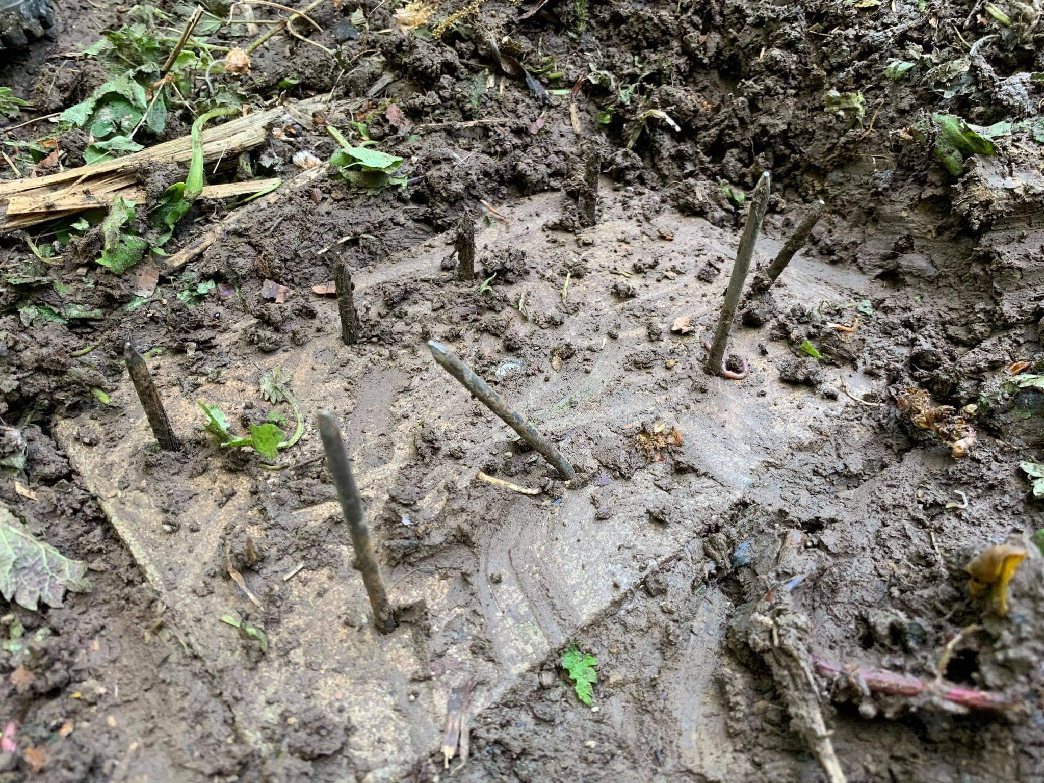 Polowanie na pieszych! Pułapka z długimi prętami i gwoździami! - Zdjęcie główne