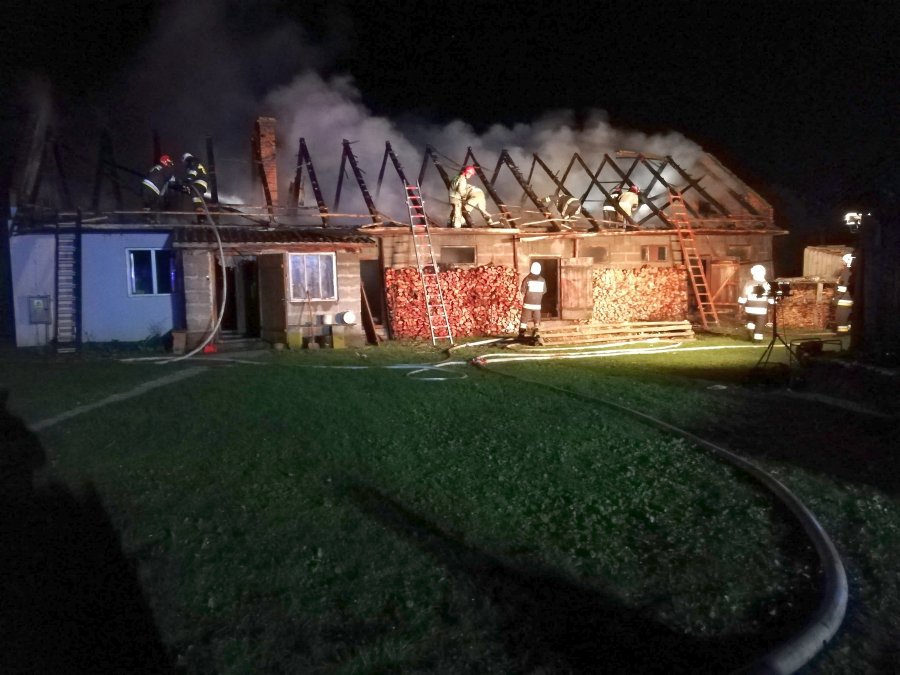 Podkarpacie. Mężczyzna stracił życie w pożarze [FOTO] - Zdjęcie główne