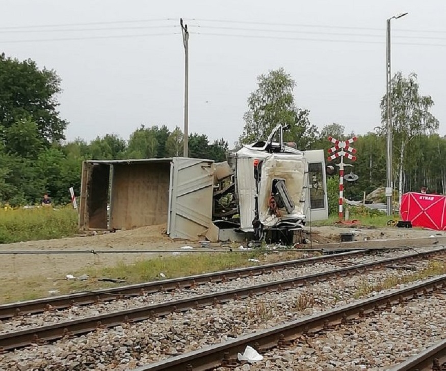 Region. Tragiczny wypadek na przejeździe kolejowym - Zdjęcie główne