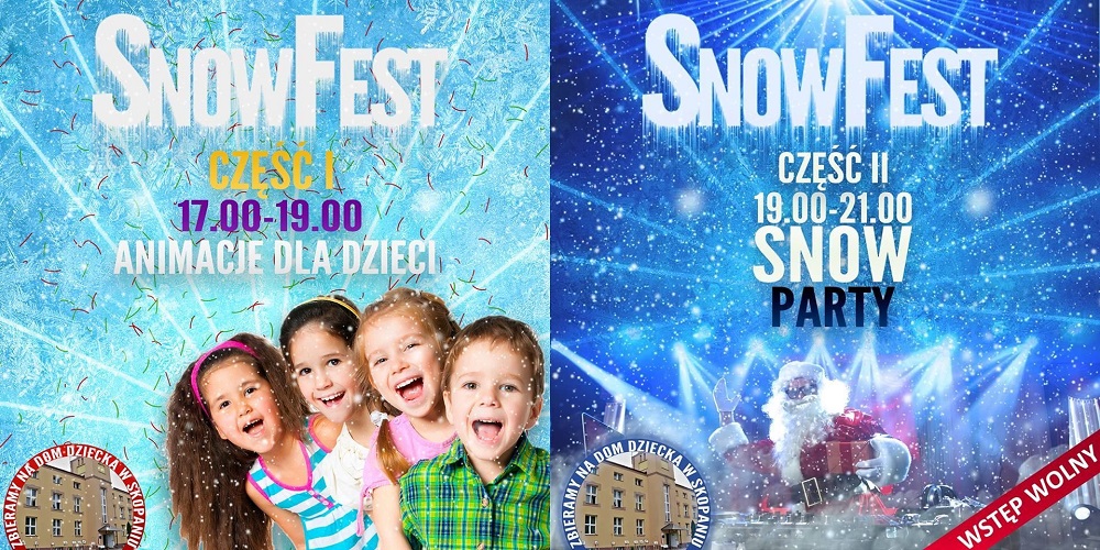 Dziś impreza charytatywna "SNOWfest"! Młodzi postanowili pomóc podopiecznym domu dziecka w Skopaniu! - Zdjęcie główne