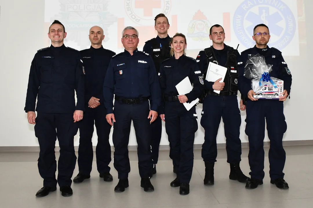 Mieleccy policjanci na podium zawodów - Zdjęcie główne