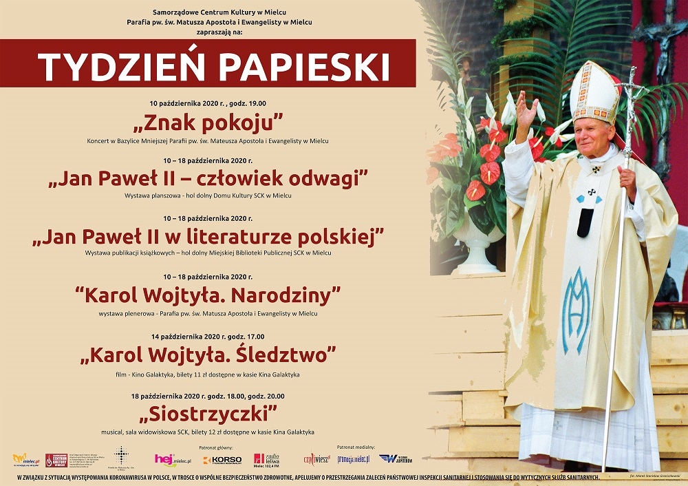 Zbliża się dzień papieski. W Mielcu szereg wydarzeń kulturalnych [PROGRAM] - Zdjęcie główne